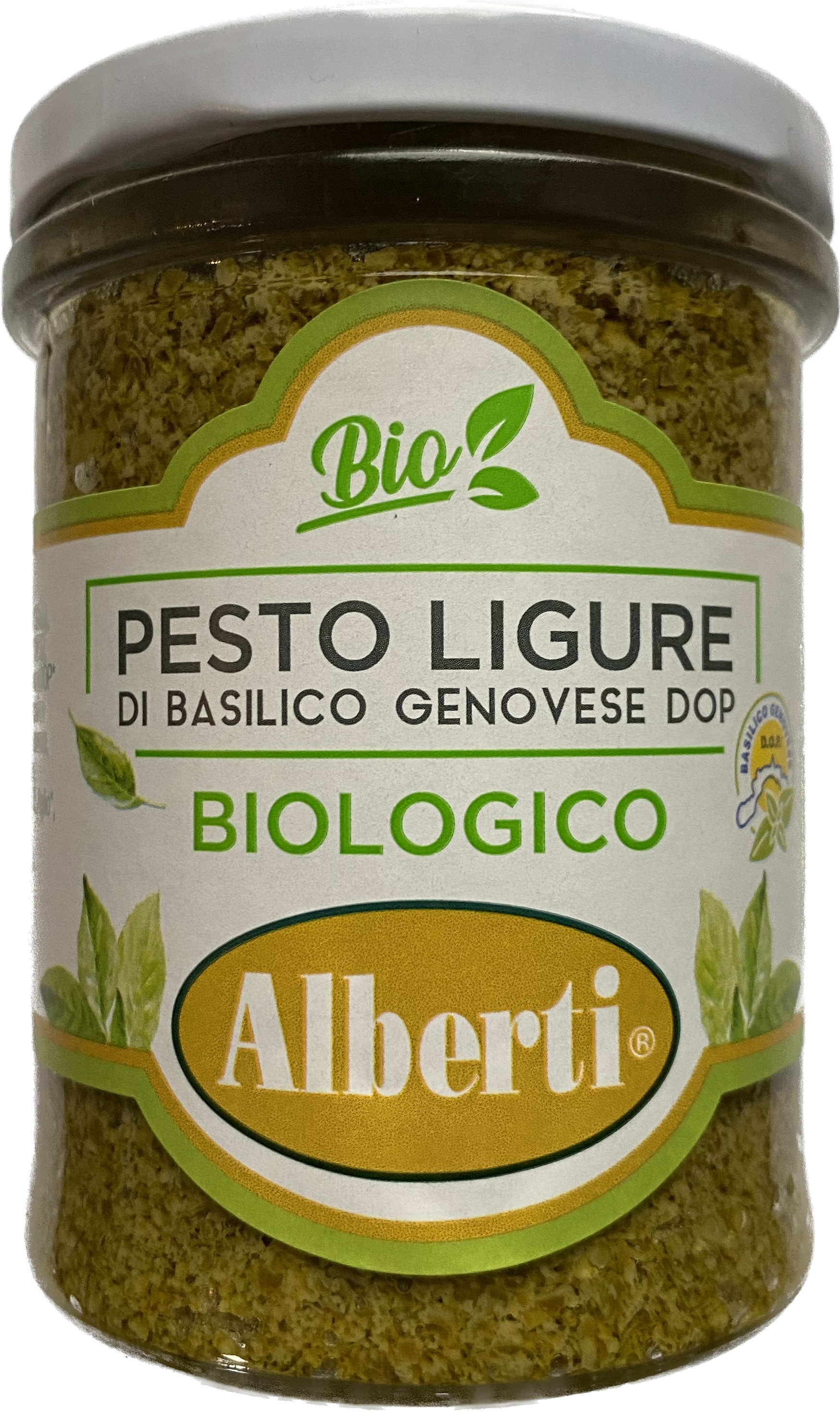 Alberti Pesto Ligure di Basilico Genovese DOP Biologico